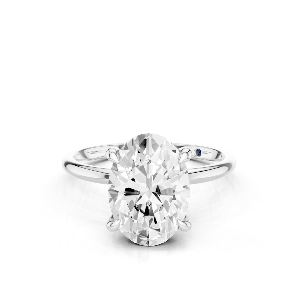 Aria – 2 Carat Oval Classic Solitaire