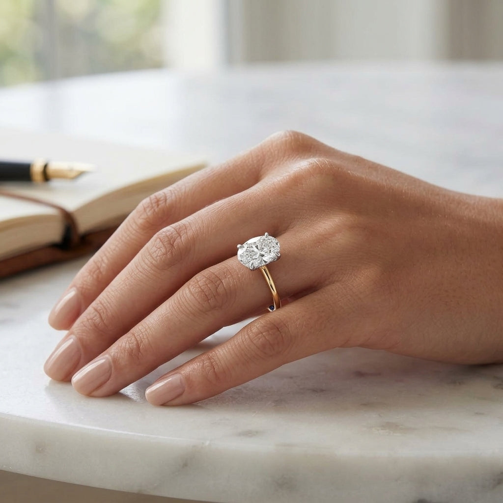 Aria – 2 Carat Oval Classic Solitaire