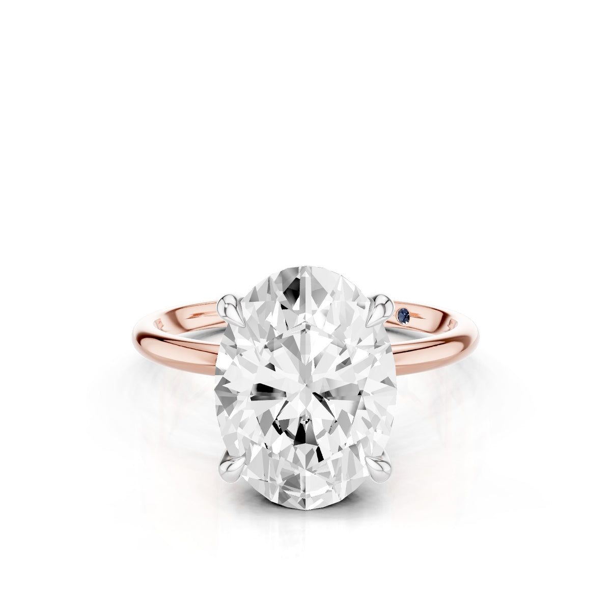 Aria – 3 Carat Oval Classic Solitaire