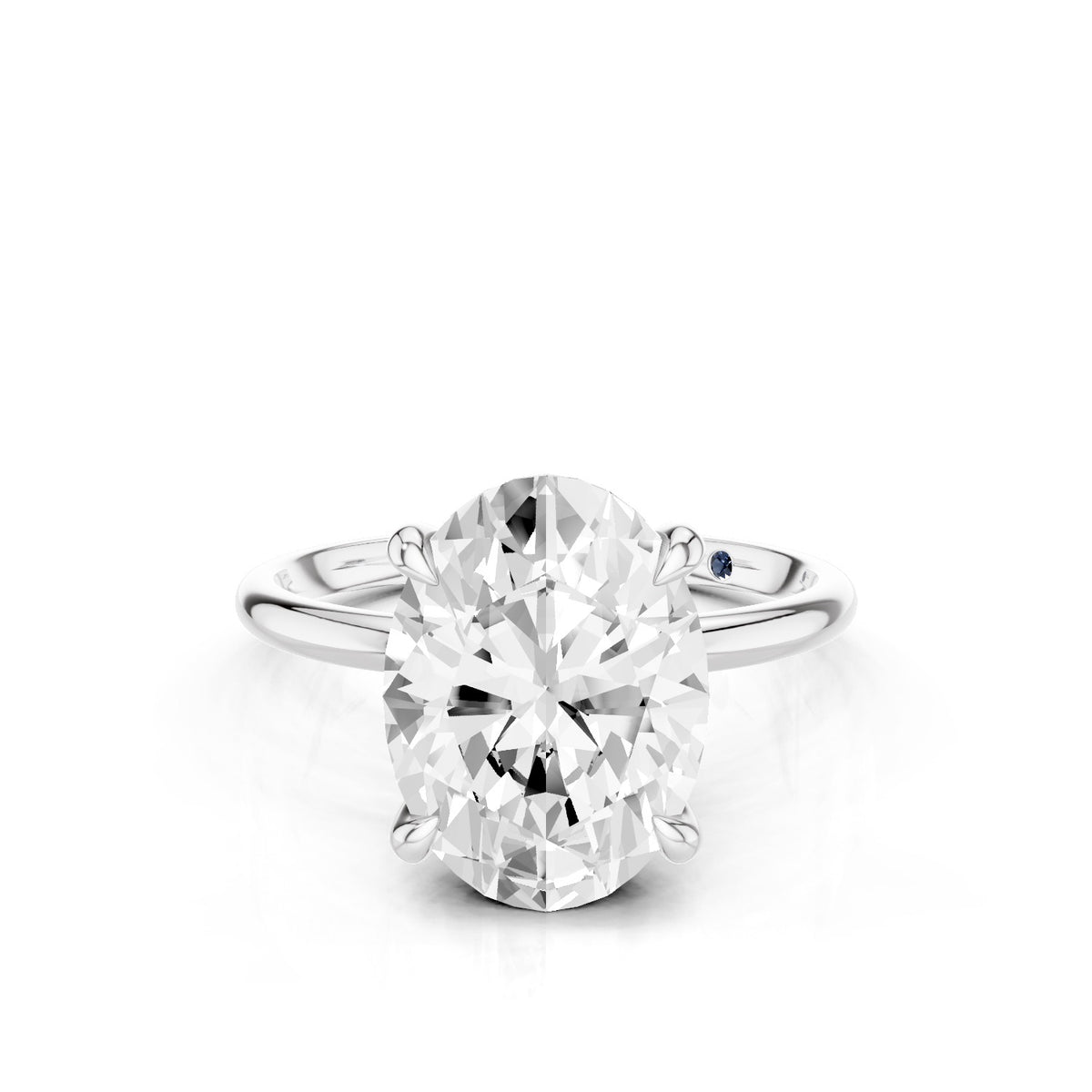 Aria – 3 Carat Oval Classic Solitaire