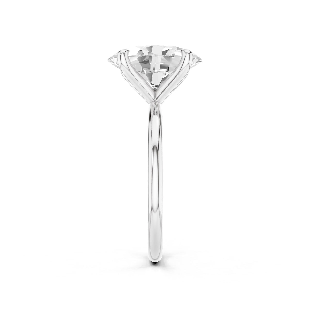 Aria – 3 Carat Oval Classic Solitaire