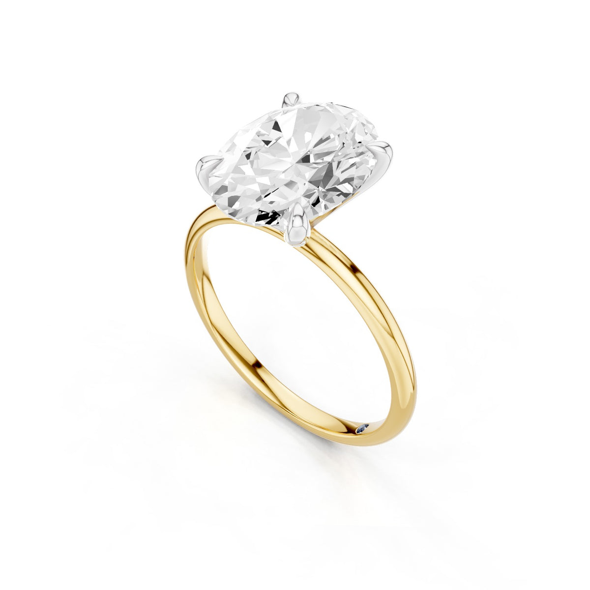 Aria – 3 Carat Oval Classic Solitaire