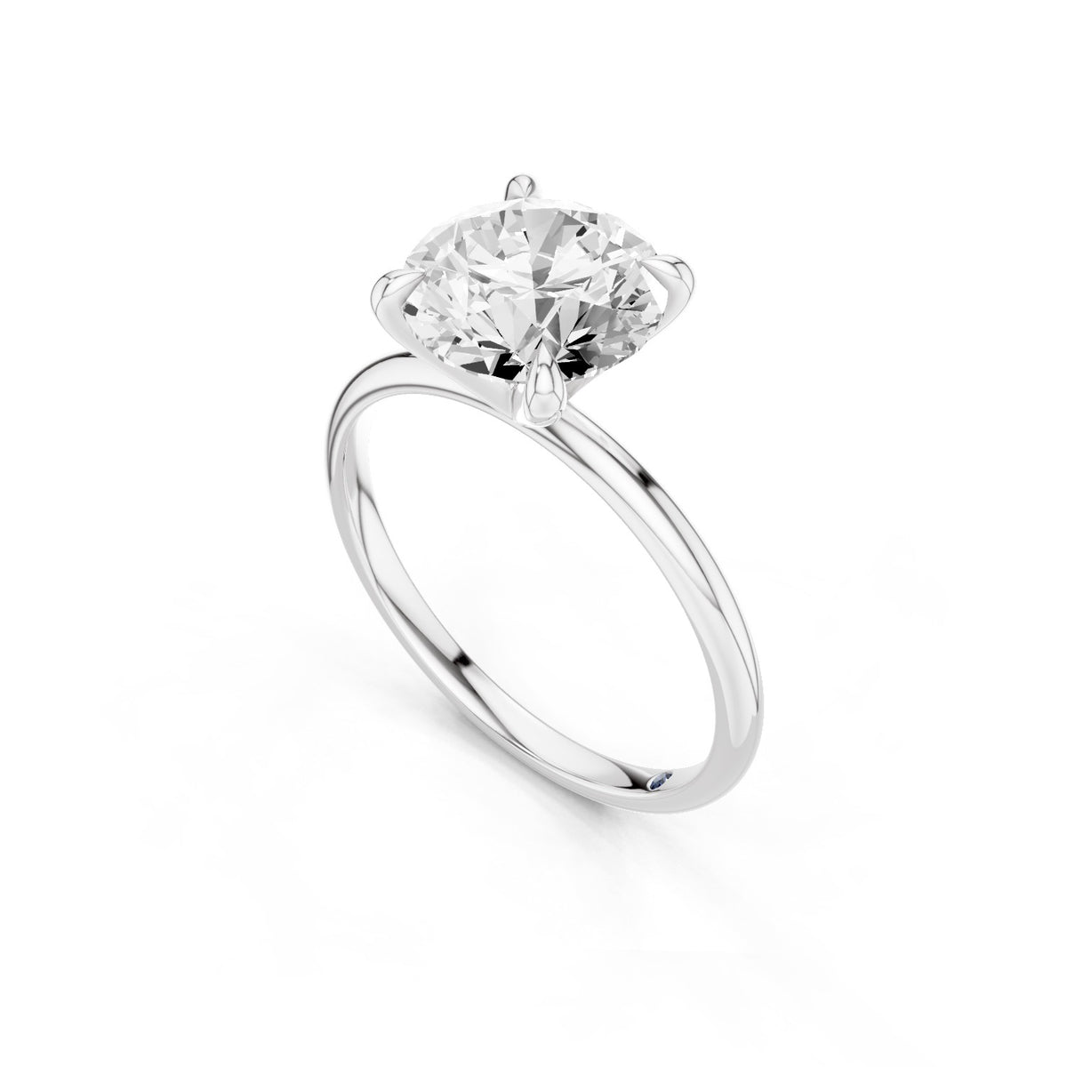 Aria – 2 Carat Round Classic Solitaire