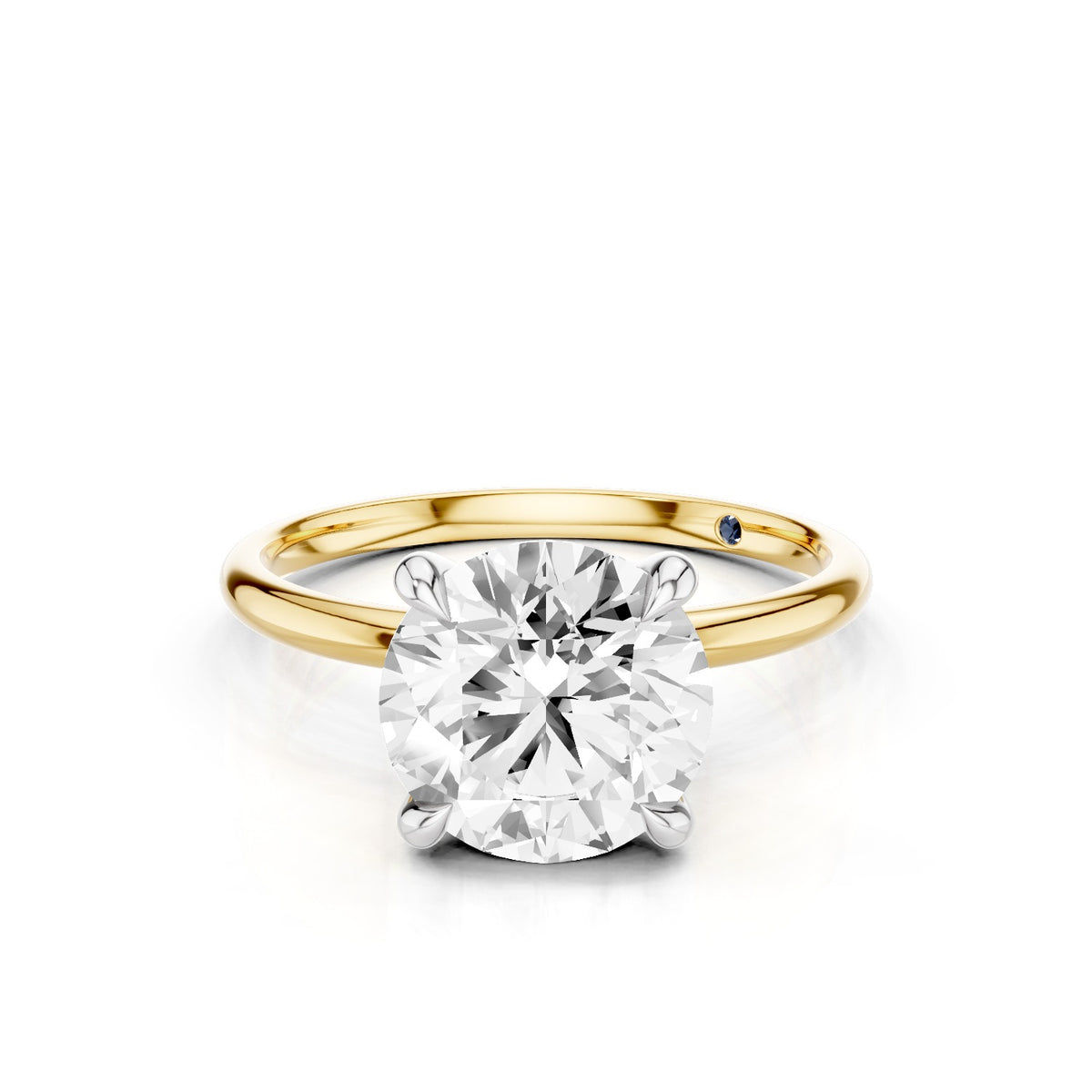 Aria – 2 Carat Round Classic Solitaire