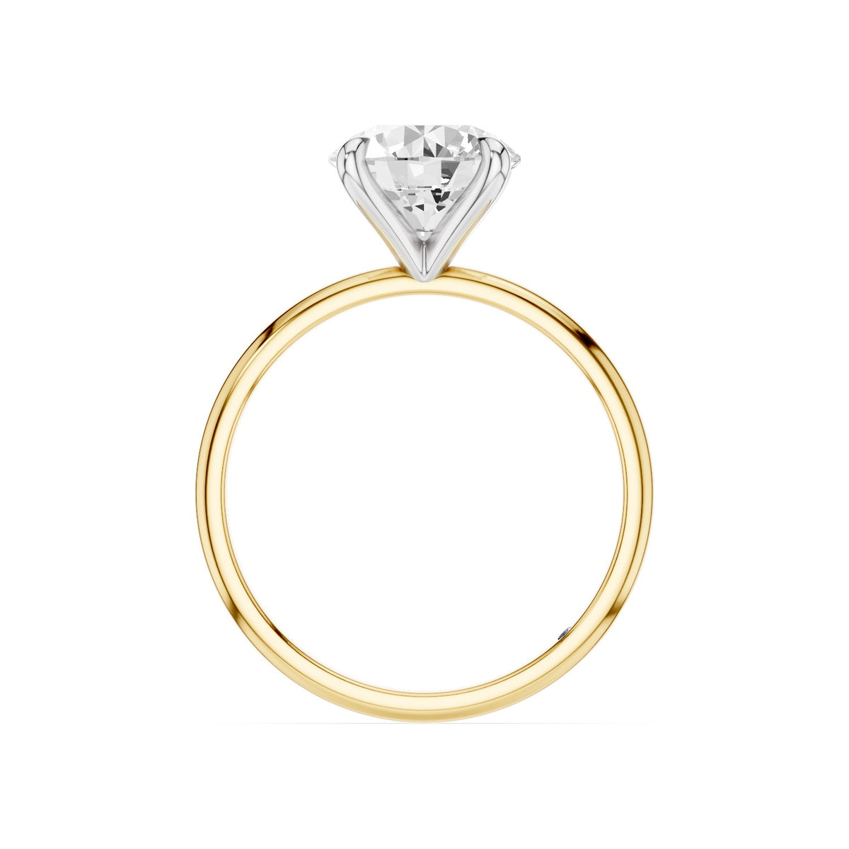 Aria – 2 Carat Round Classic Solitaire