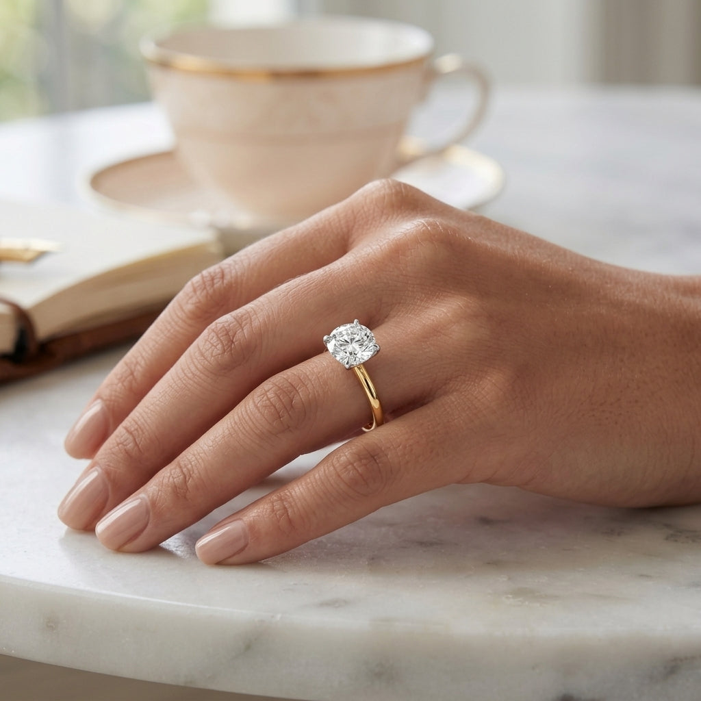 Aria – 2 Carat Round Classic Solitaire