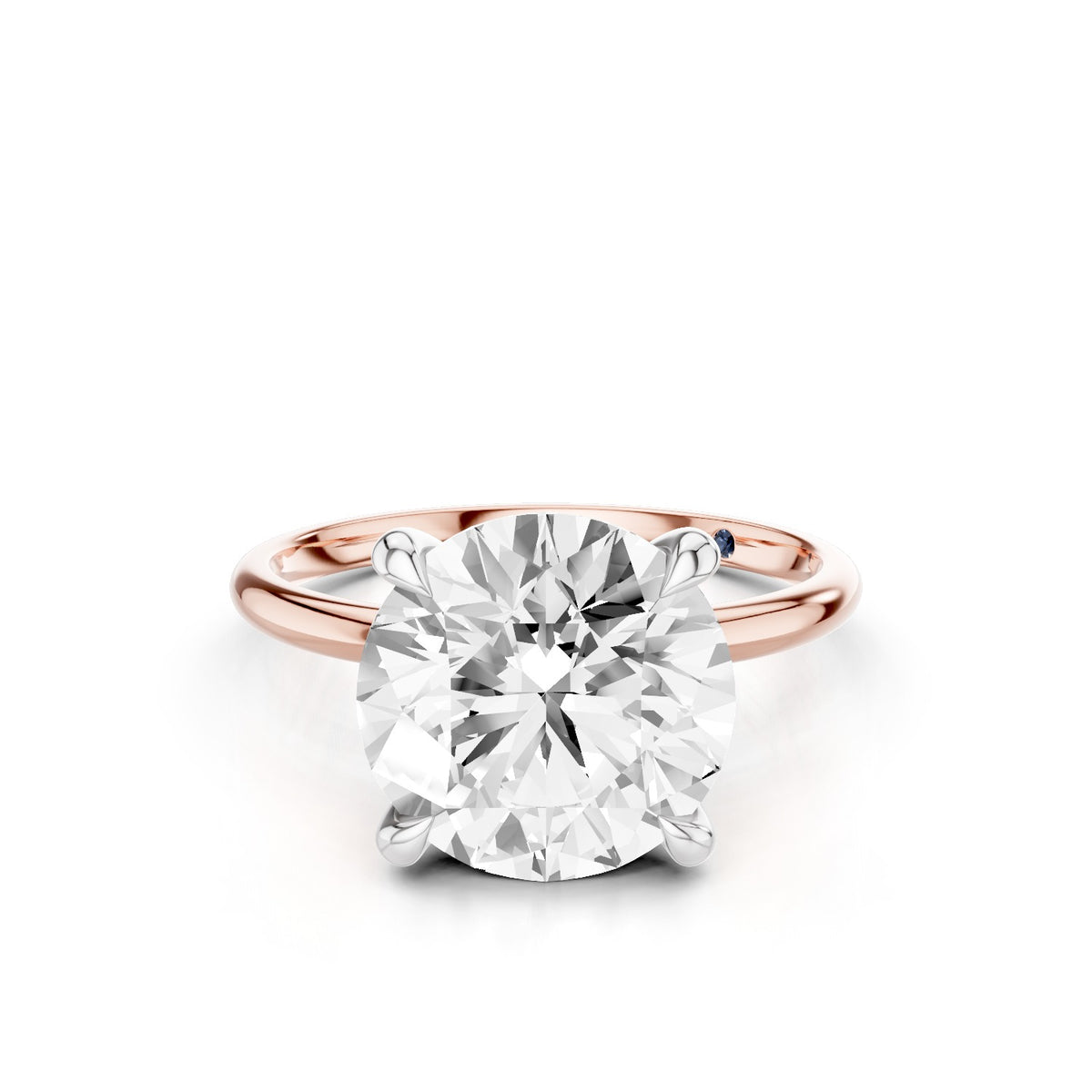 Aria – 3 Carat Round Classic Solitaire