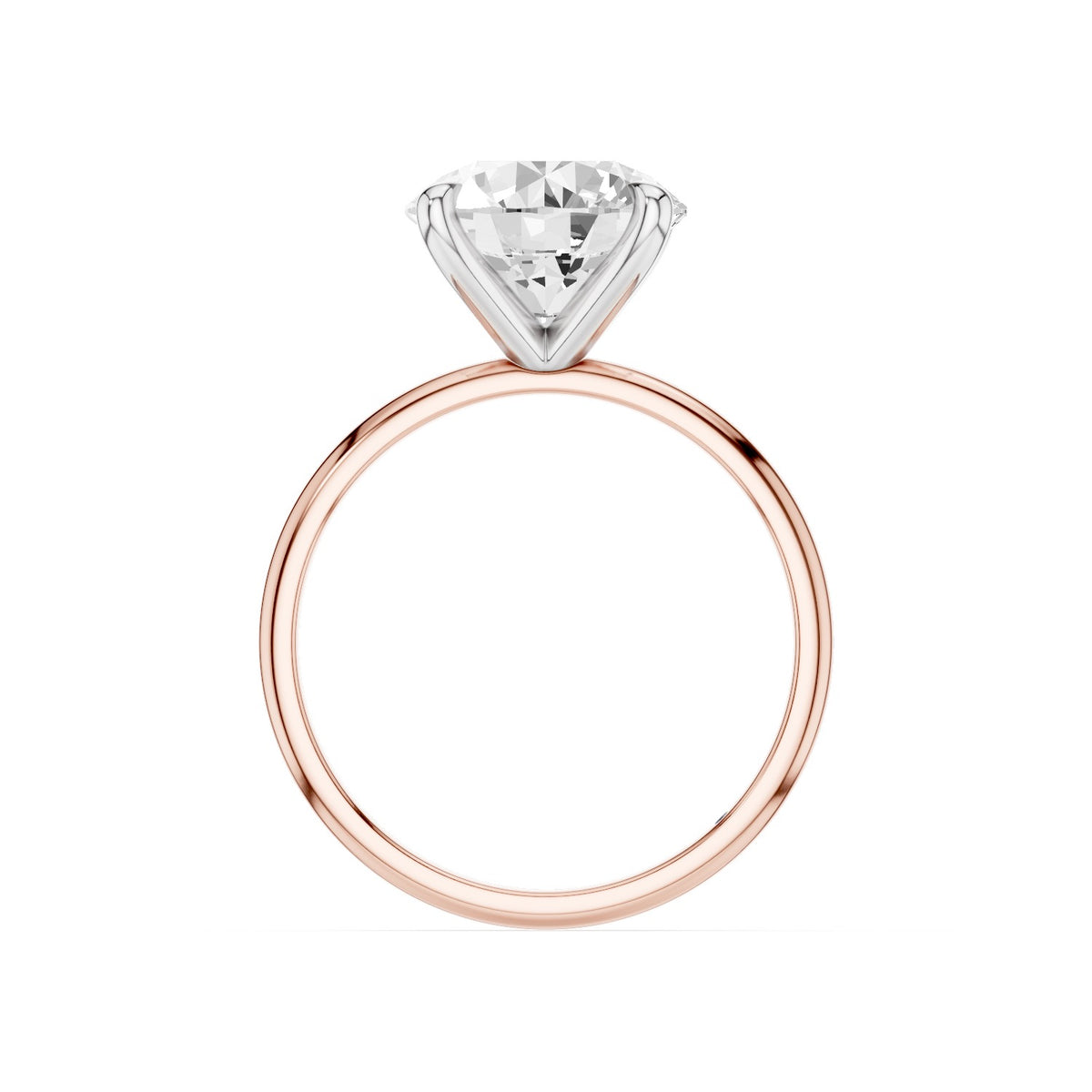 Aria – 3 Carat Round Classic Solitaire