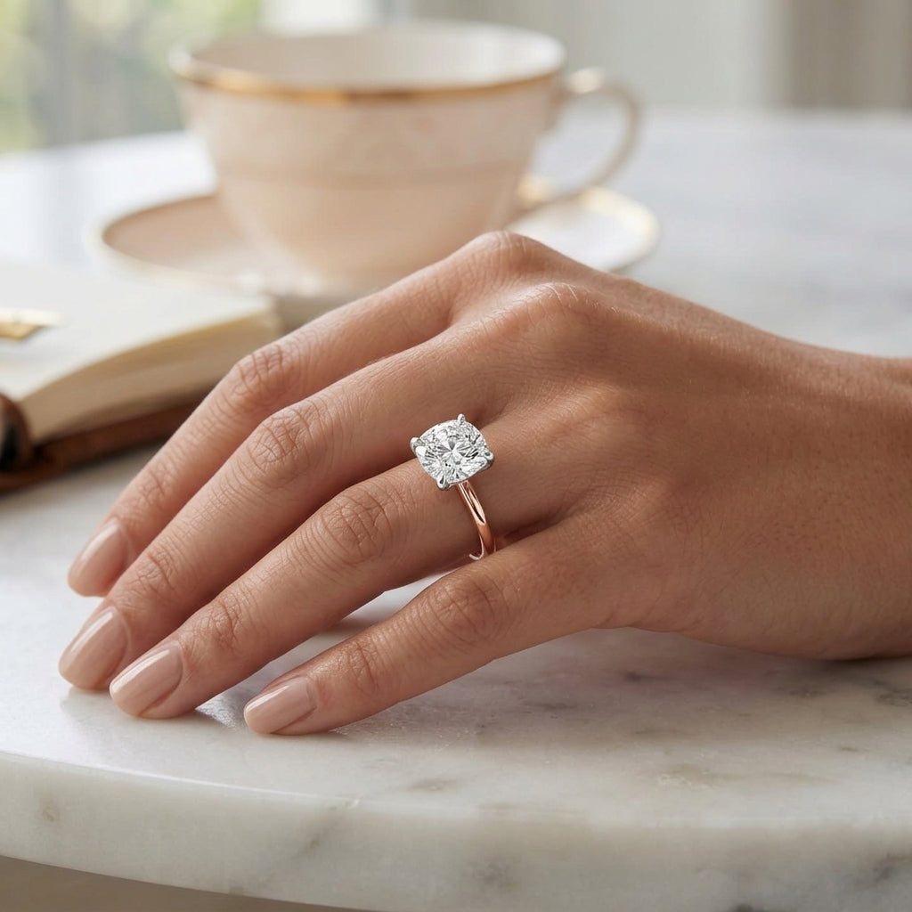 Aria – 3 Carat Round Classic Solitaire