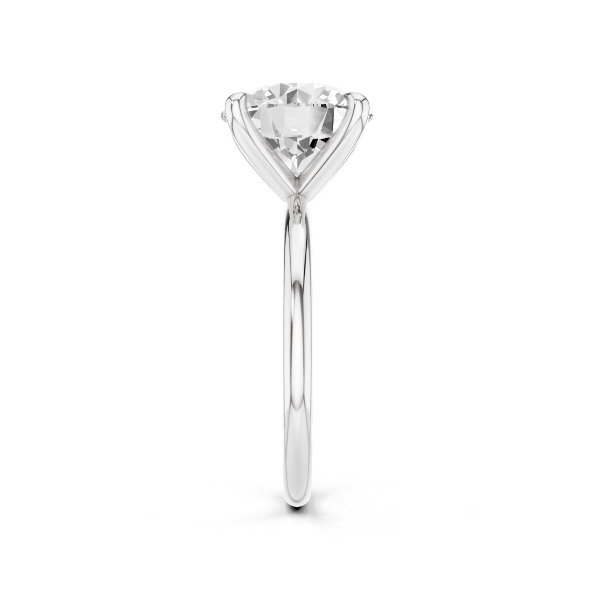 Aria – 3 Carat Round Classic Solitaire