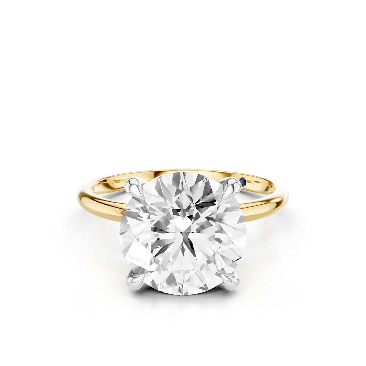 Aria – 3 Carat Round Classic Solitaire