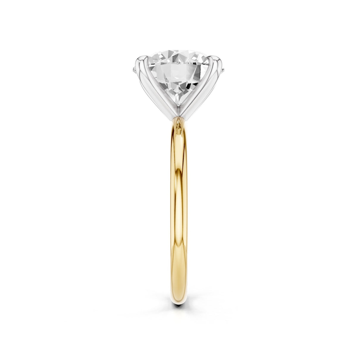 Aria – 3 Carat Round Classic Solitaire
