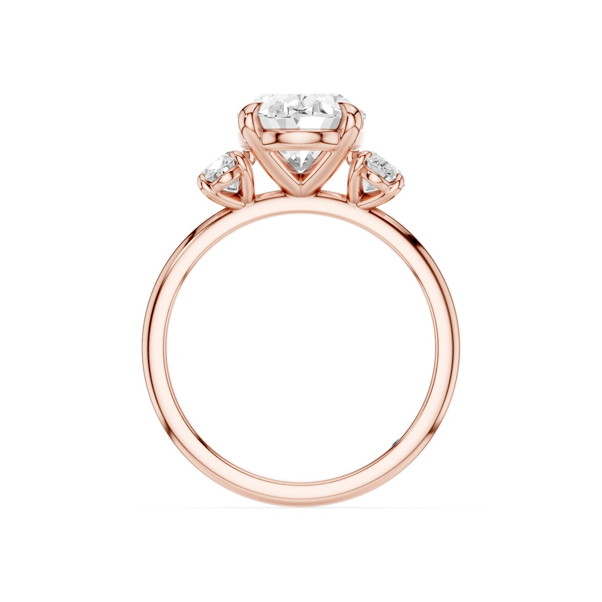 Calista – 3 Carat Classic Oval Three Stone