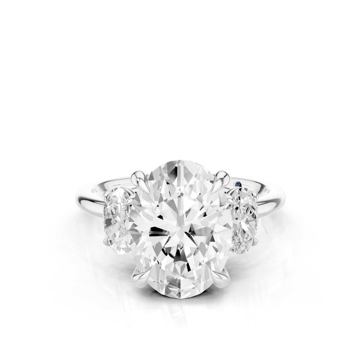 Calista – 3 Carat Classic Oval Three Stone