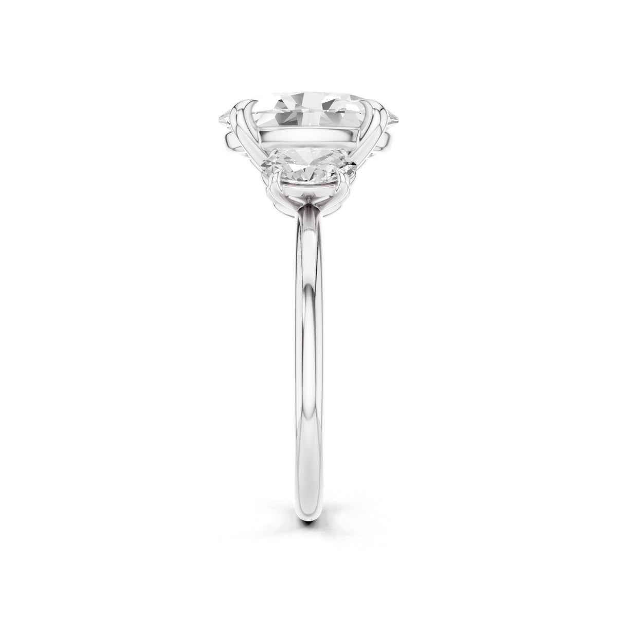 Calista – 3 Carat Classic Oval Three Stone