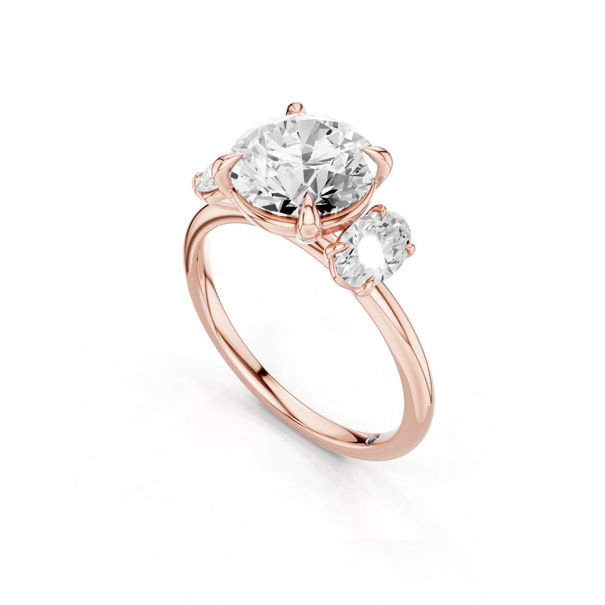 Calista – 2 Carat Classic Round Three Stone
