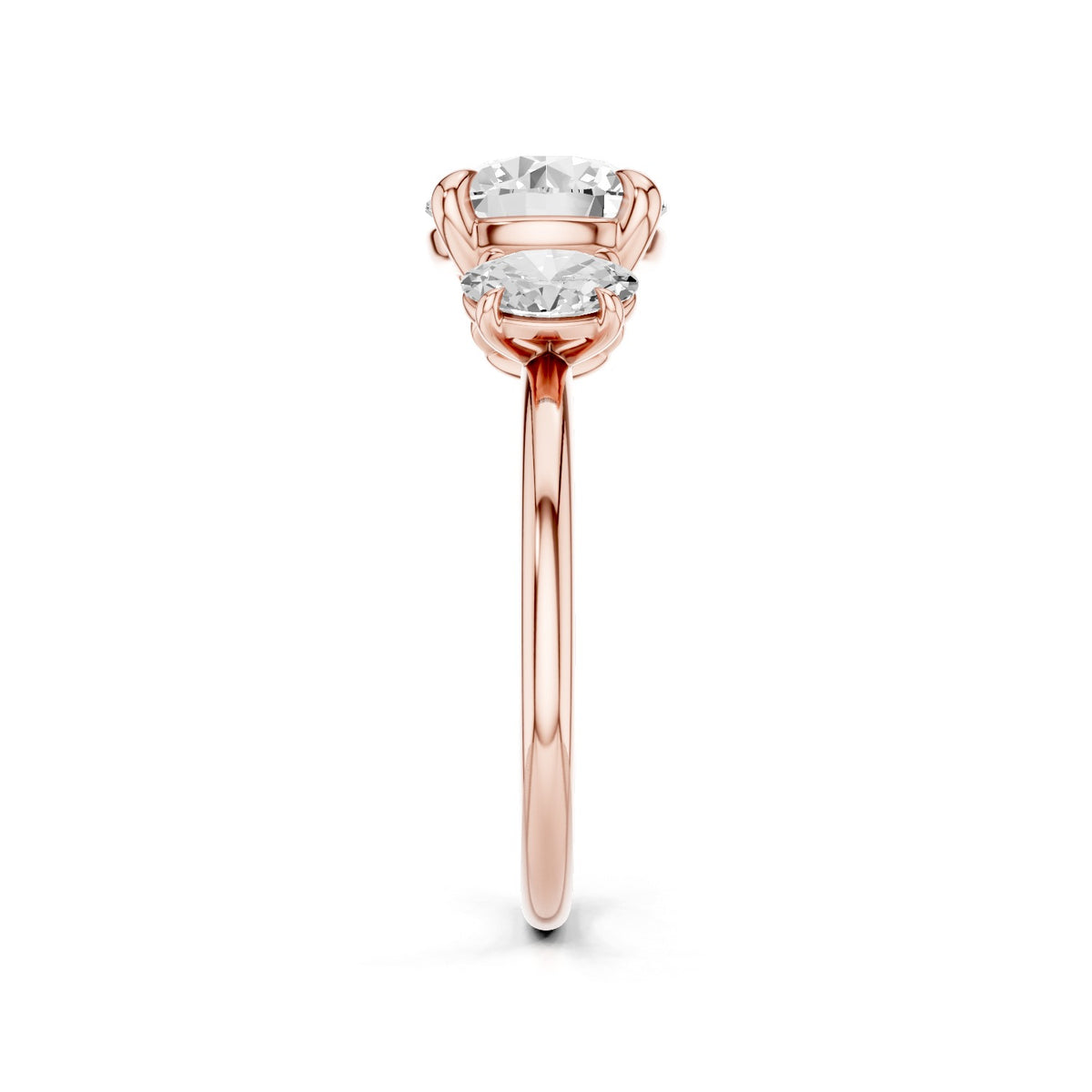 Calista – 2 Carat Classic Round Three Stone
