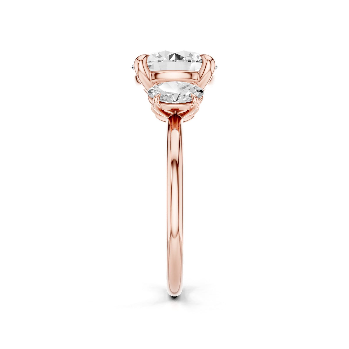 Calista – 3 Carat Classic Round Three Stone