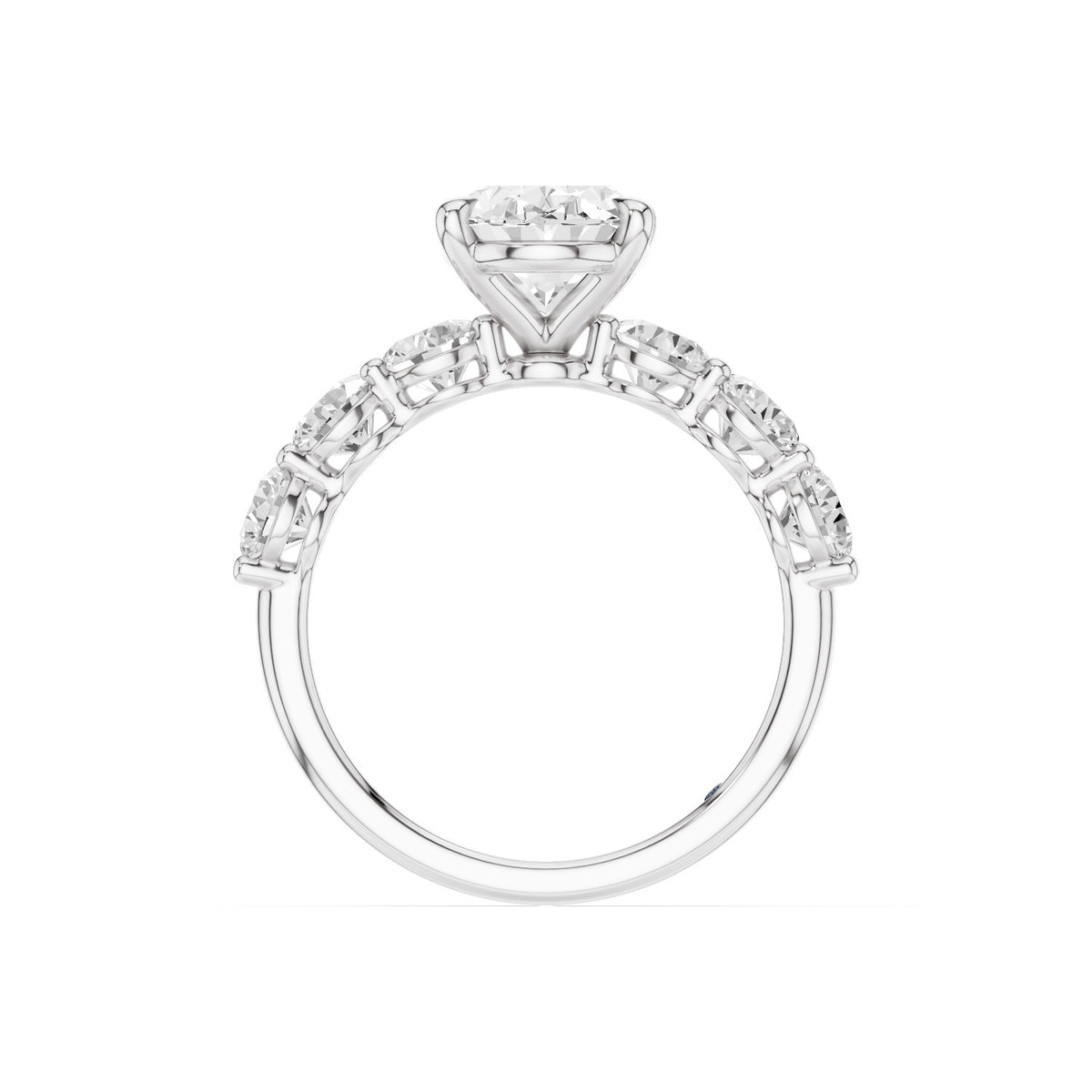 Aurea – 2 Carat Oval Seven Stone