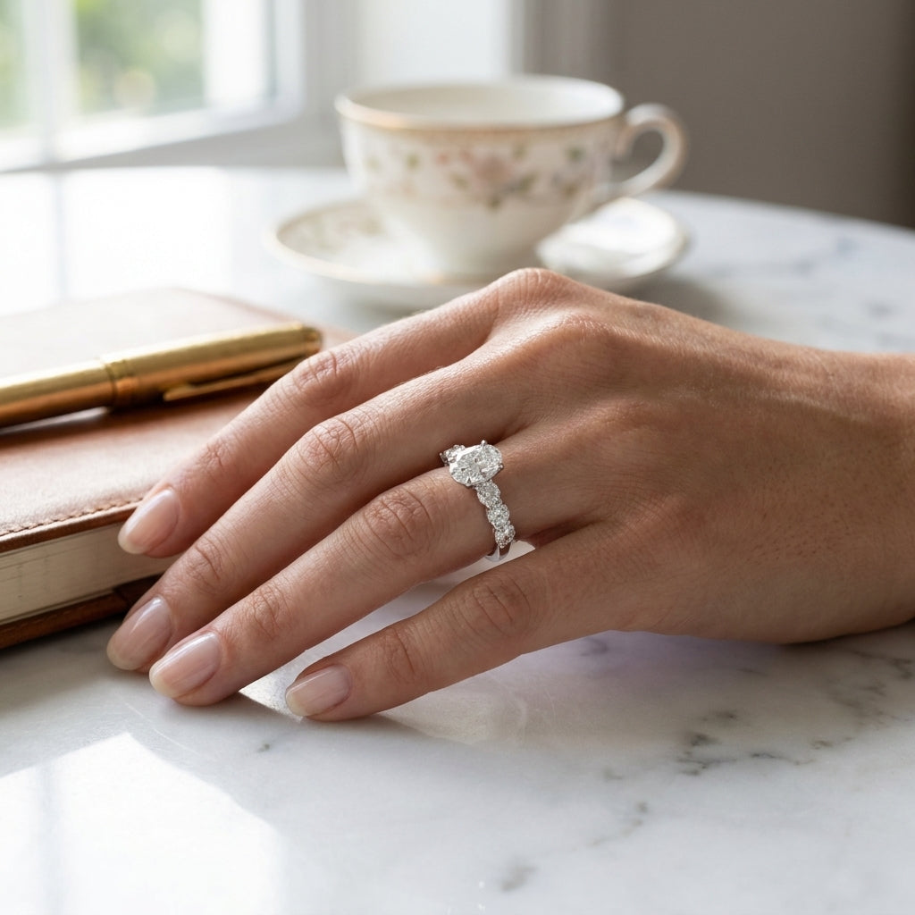 Aurea – 2 Carat Round Seven Stone