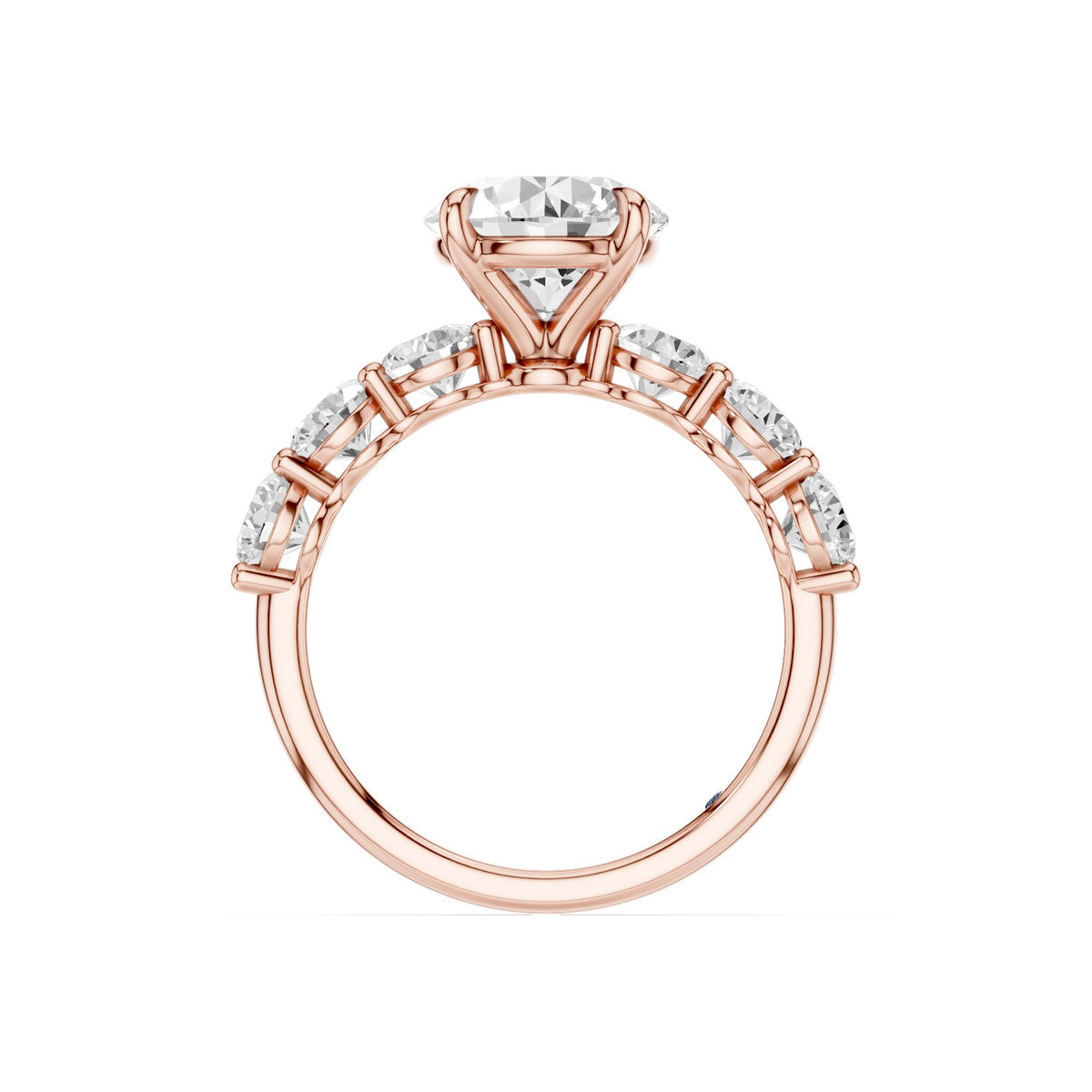 Aurea – 2 Carat Round Seven Stone