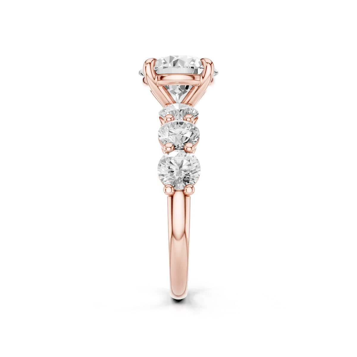 Aurea – 2 Carat Round Seven Stone