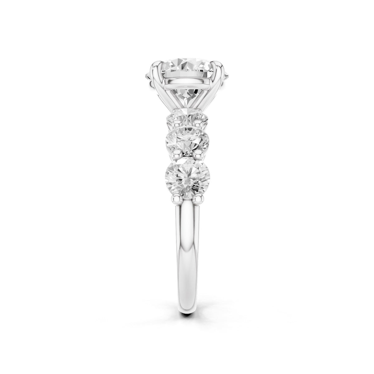 Aurea – 2 Carat Round Seven Stone