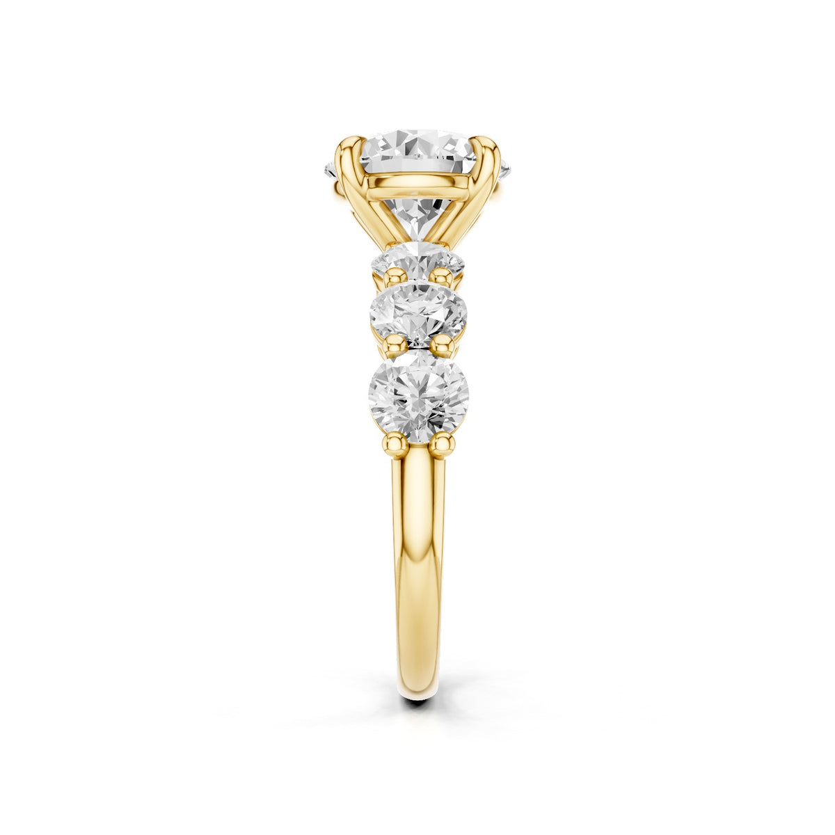 Aurea – 2 Carat Round Seven Stone