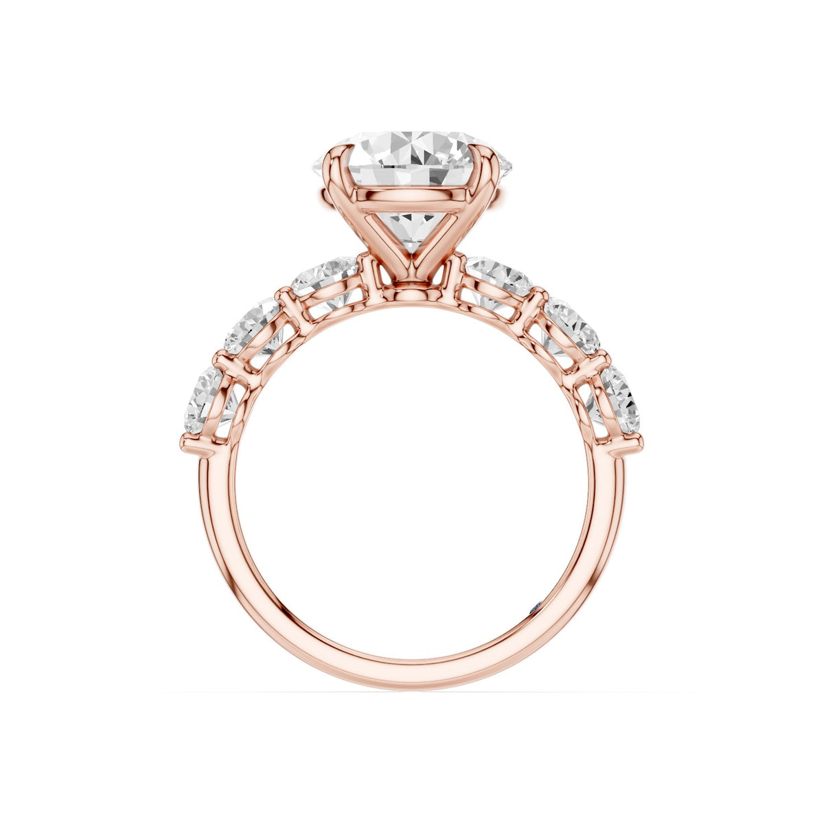 Aurea – 3 Carat Round Seven Stone