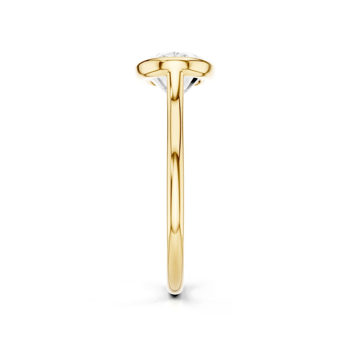 Tala – 2 Carat Oval East-West Bezel