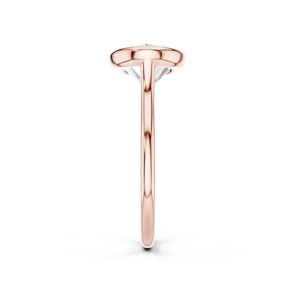 Tala – 3 Carat Oval East-West Bezel