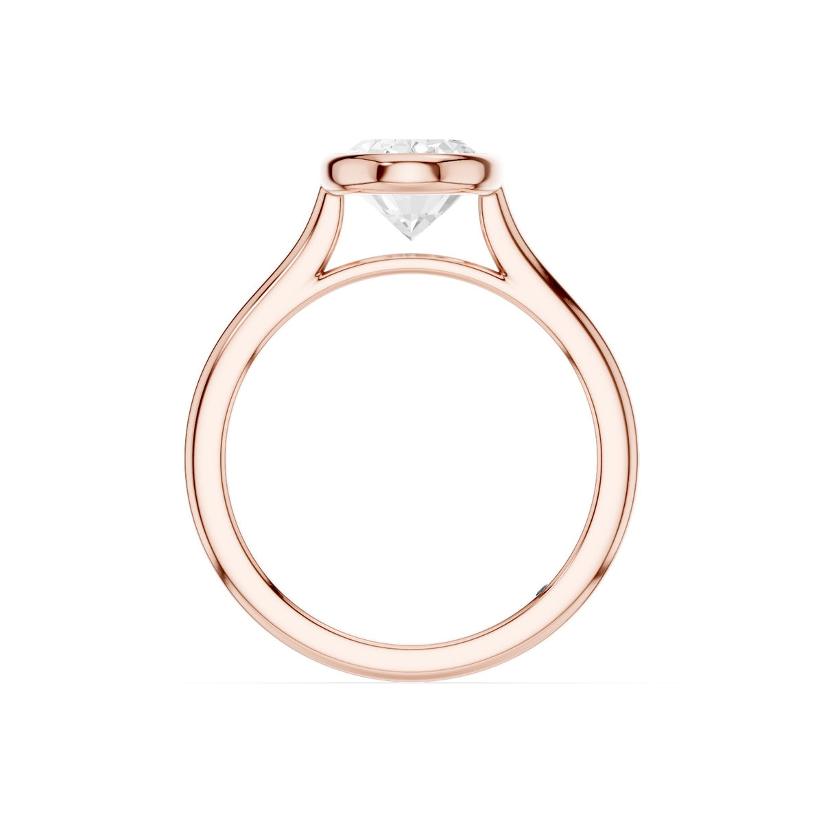 Aster – 2 Carat Oval Classic Bezel
