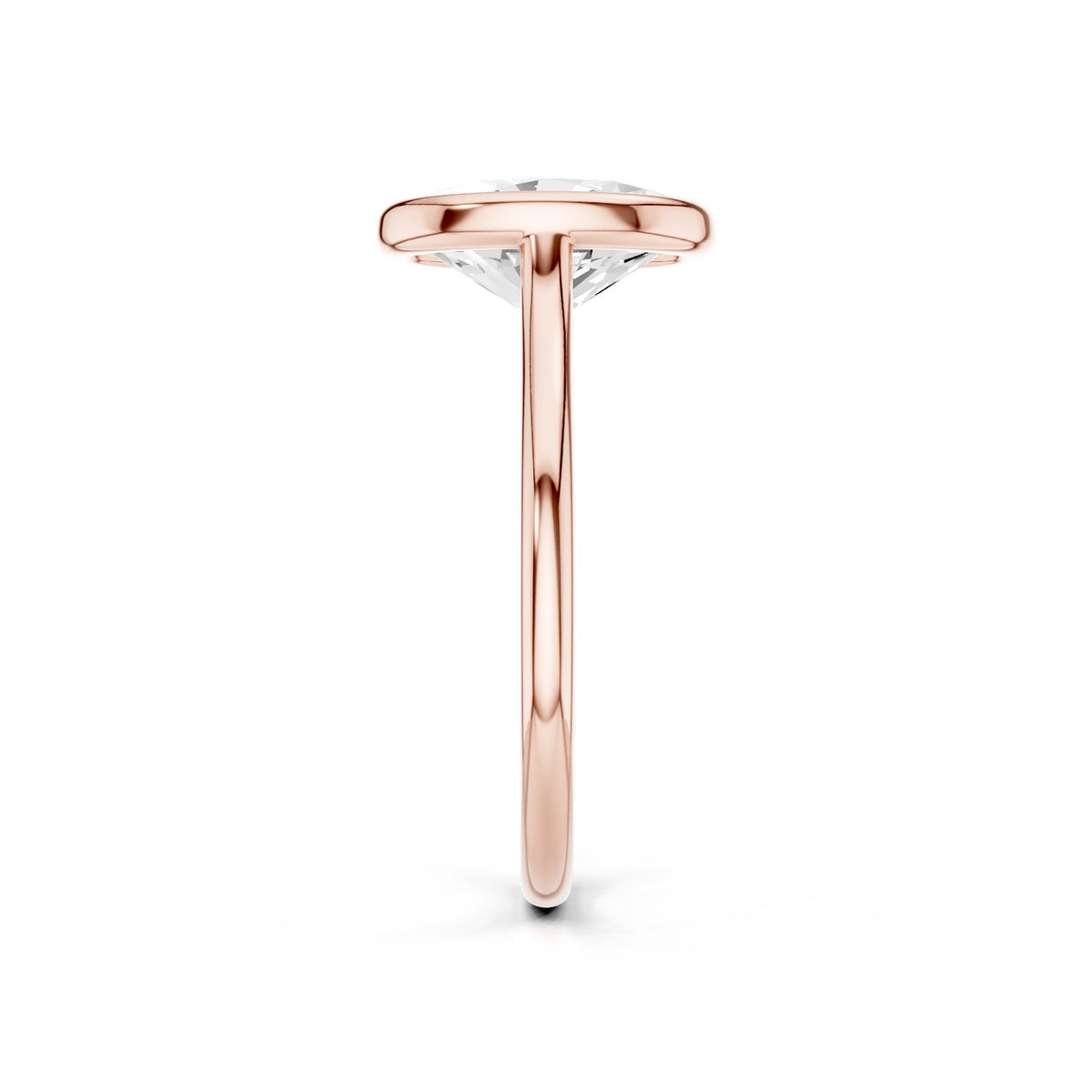 Aster – 2 Carat Oval Classic Bezel