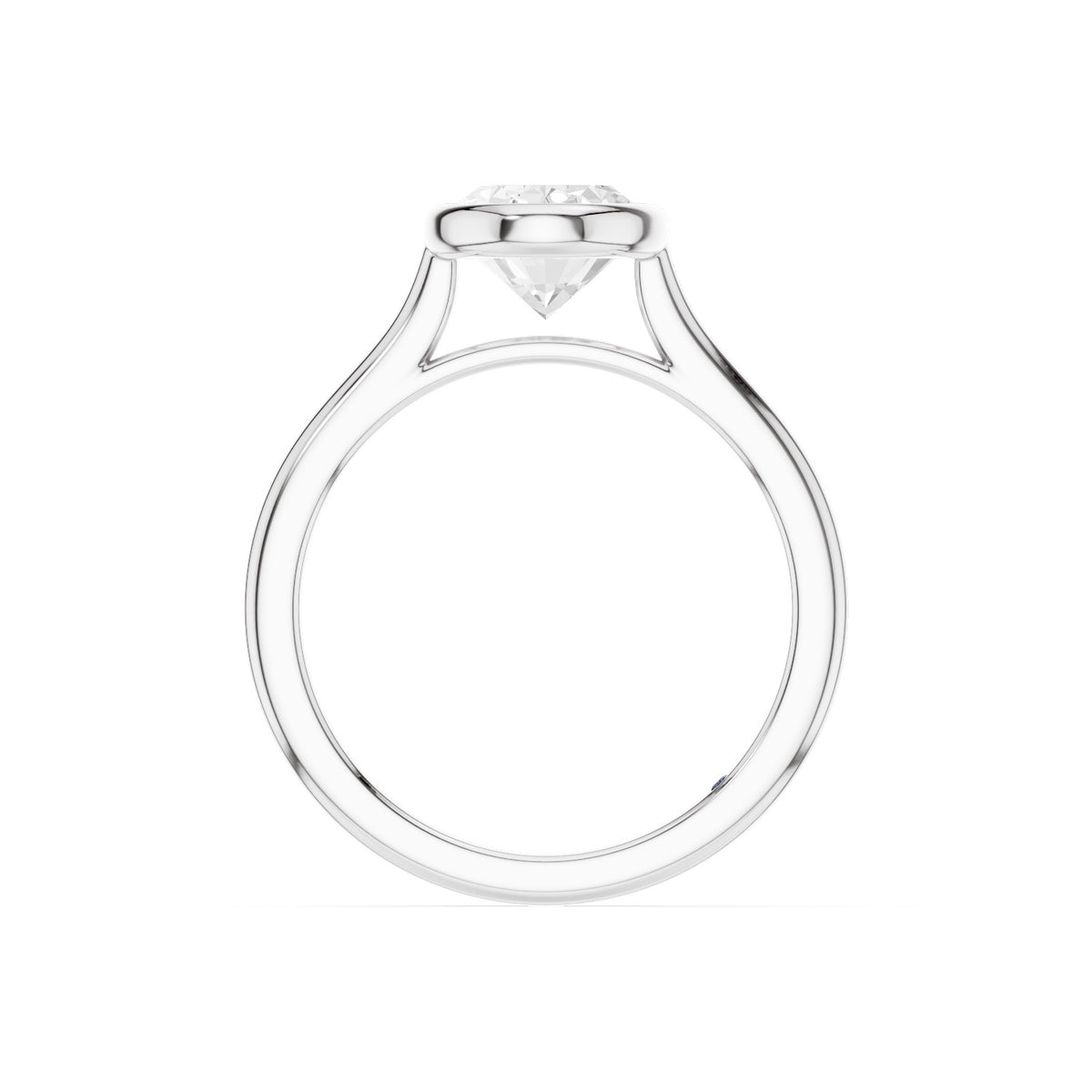 Aster – 2 Carat Oval Classic Bezel