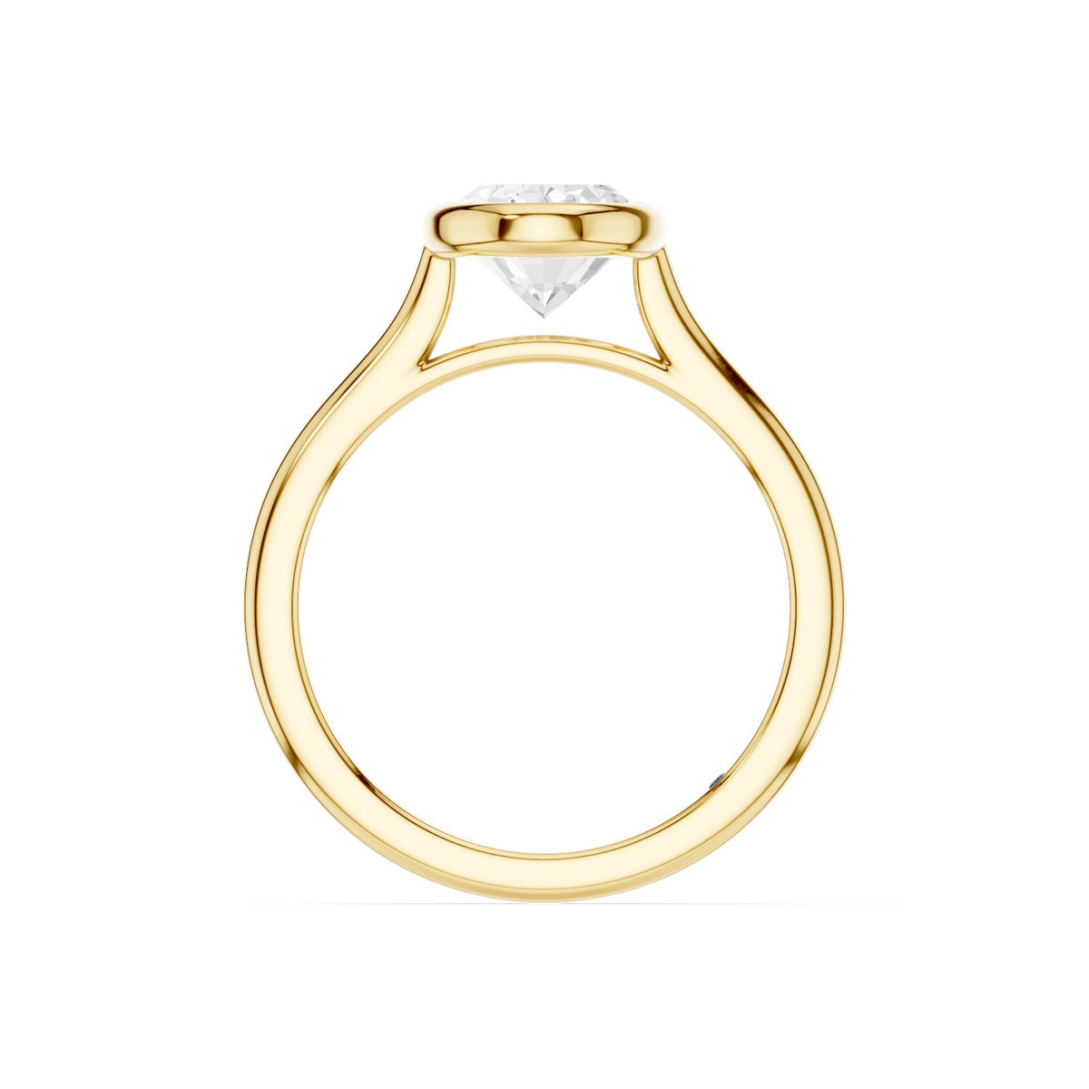 Aster – 2 Carat Oval Classic Bezel
