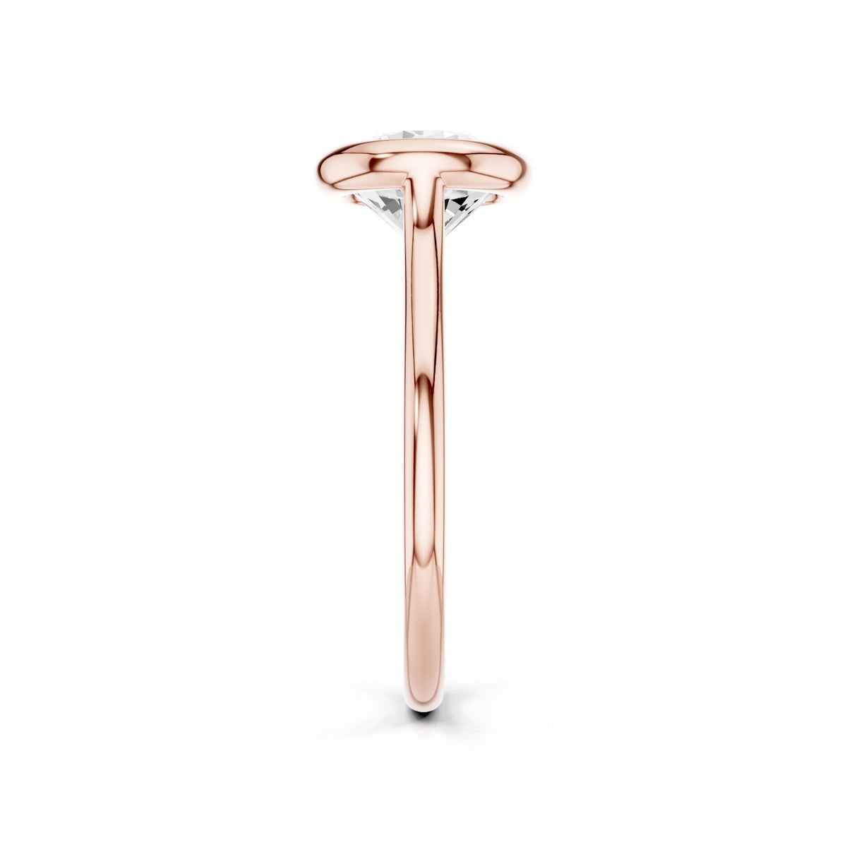 Aster – 2 Carat Round Classic Bezel