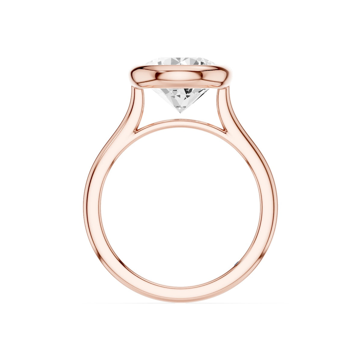 Aster – 3 Carat Round Classic Bezel
