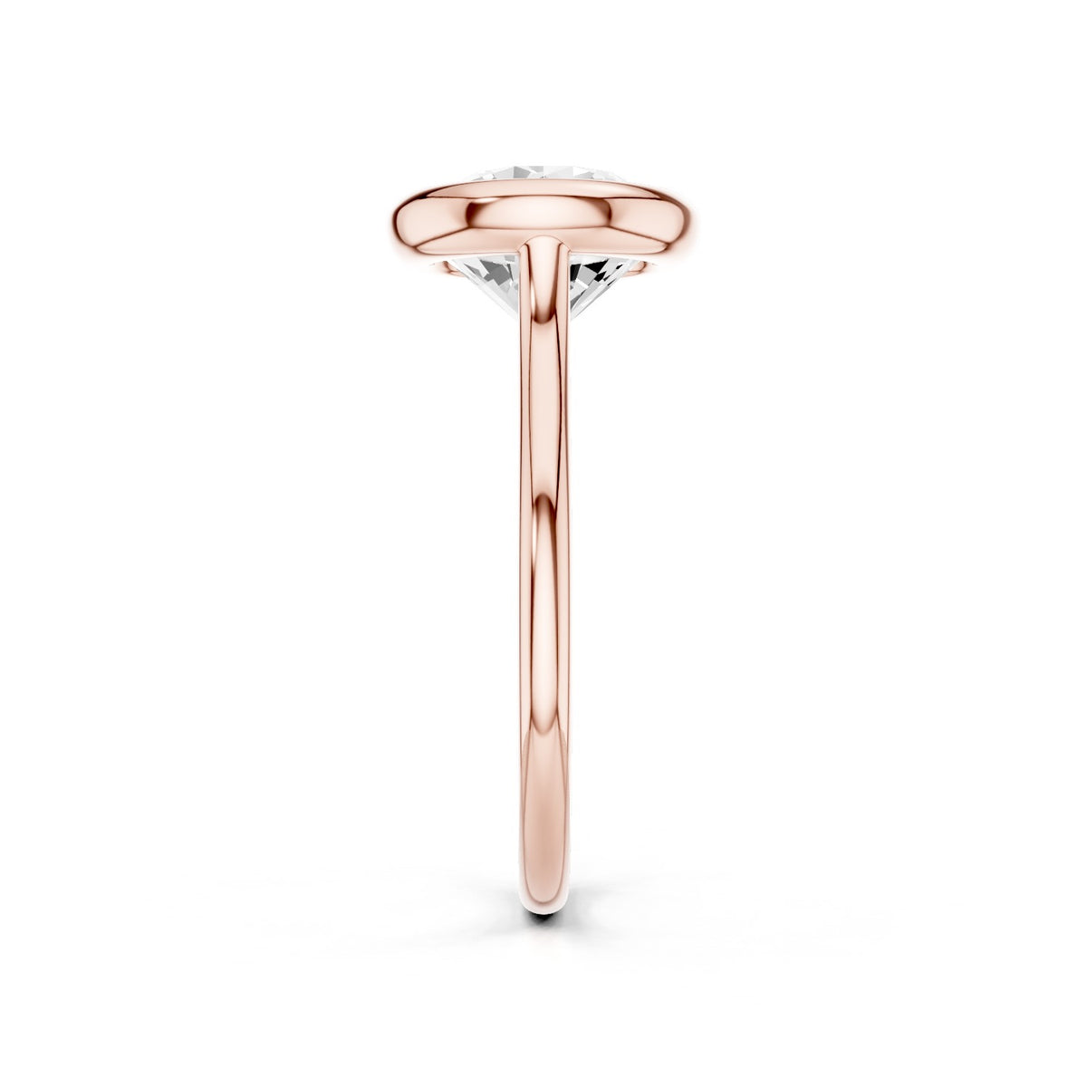 Aster – 3 Carat Round Classic Bezel