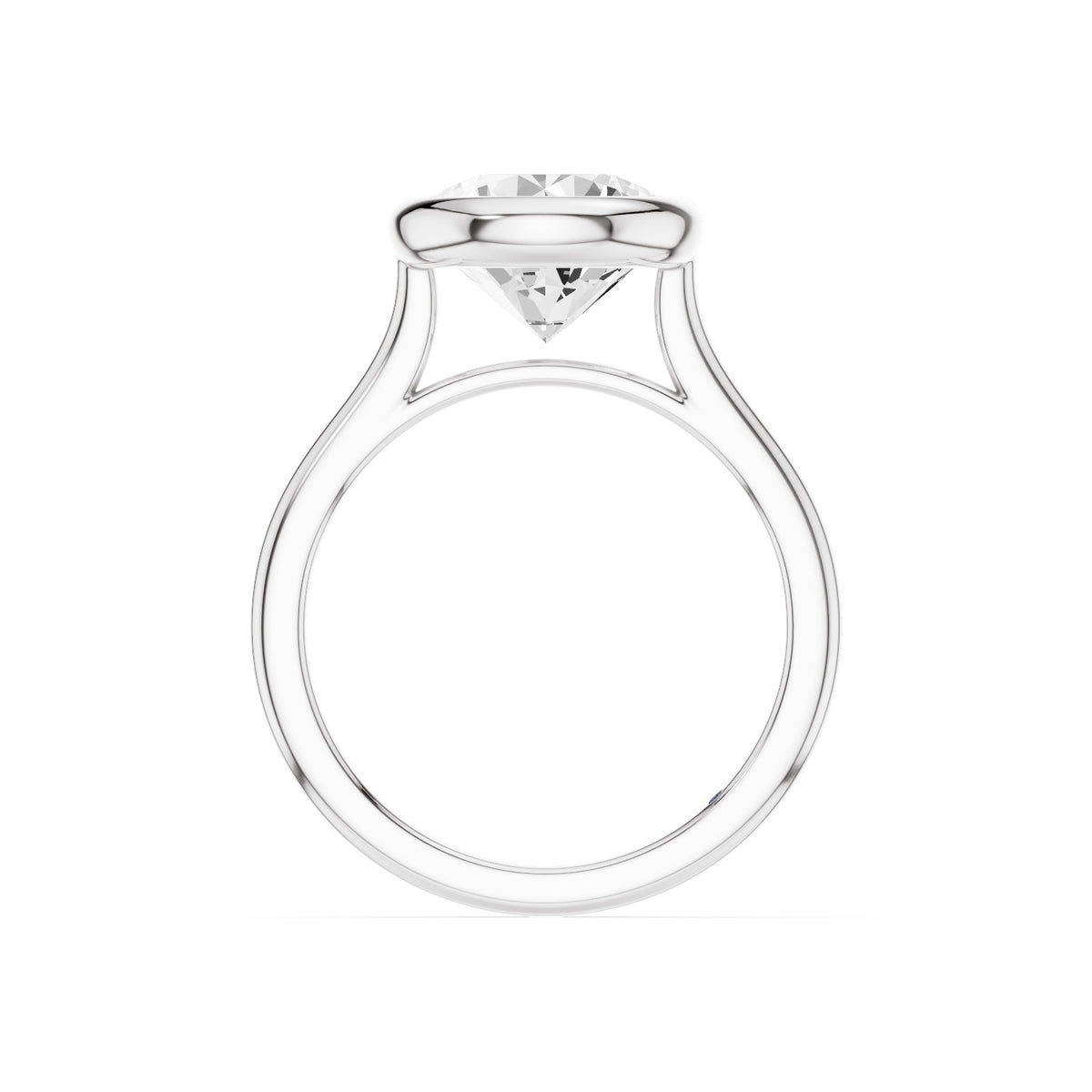 Aster – 3 Carat Round Classic Bezel