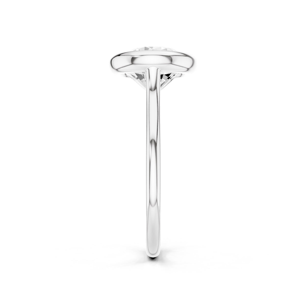 Aster – 3 Carat Round Classic Bezel