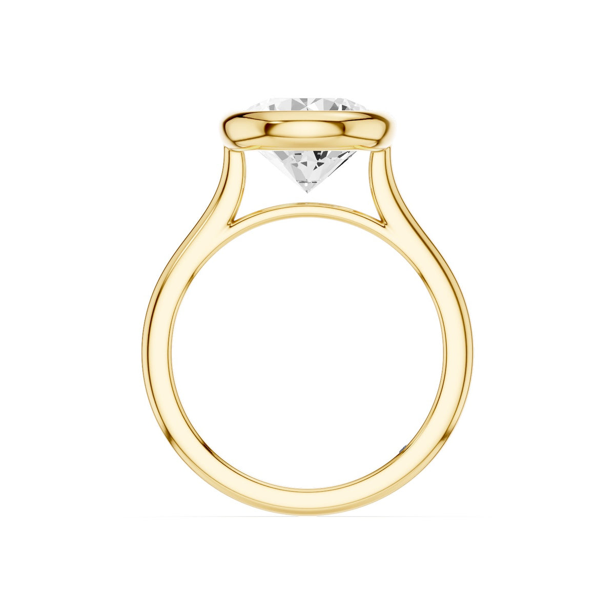 Aster – 3 Carat Round Classic Bezel