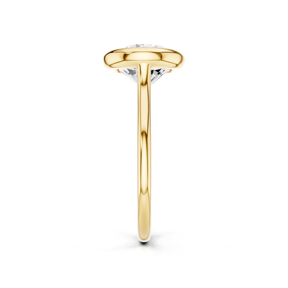 Aster – 3 Carat Round Classic Bezel