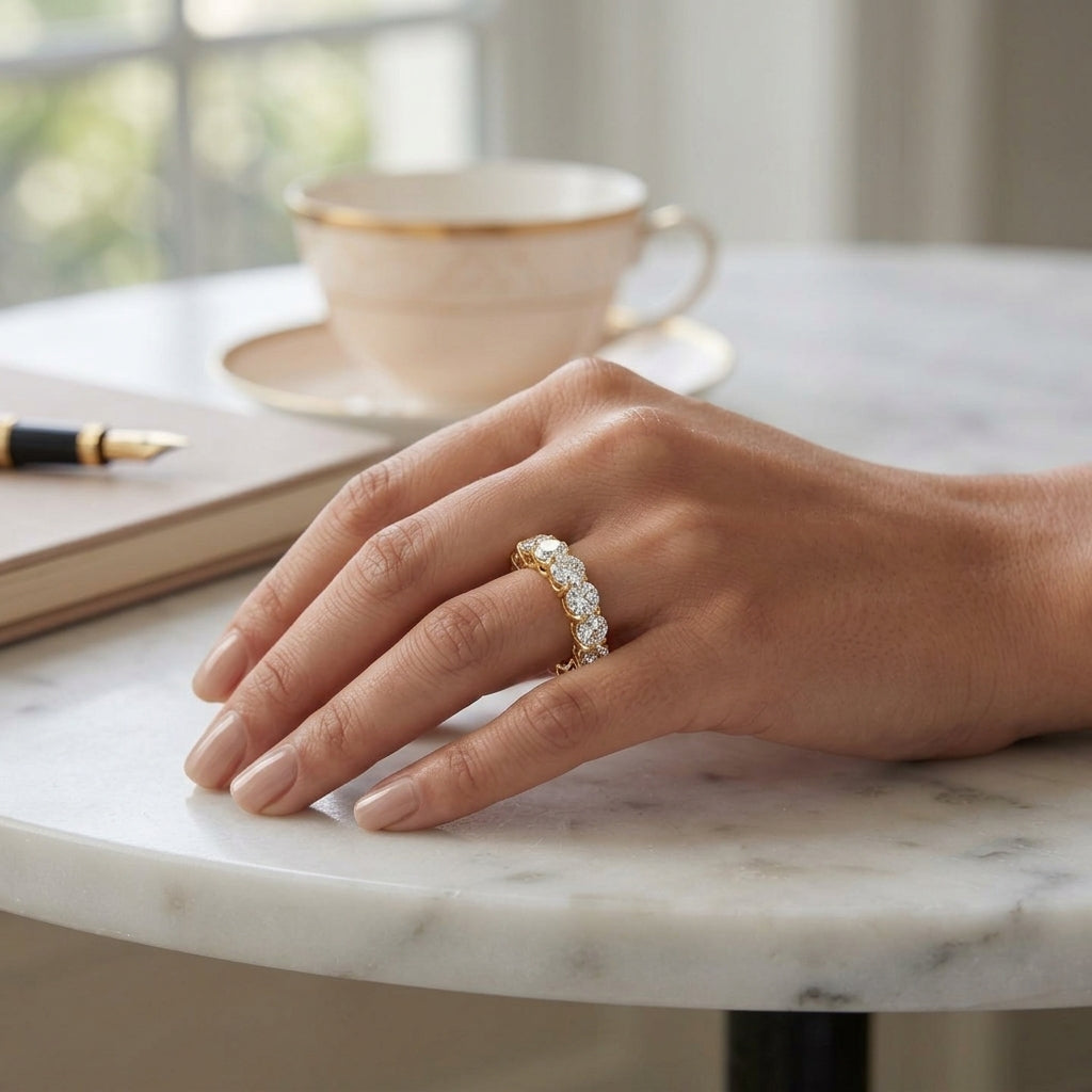 Luma – Oval Eternity Band
