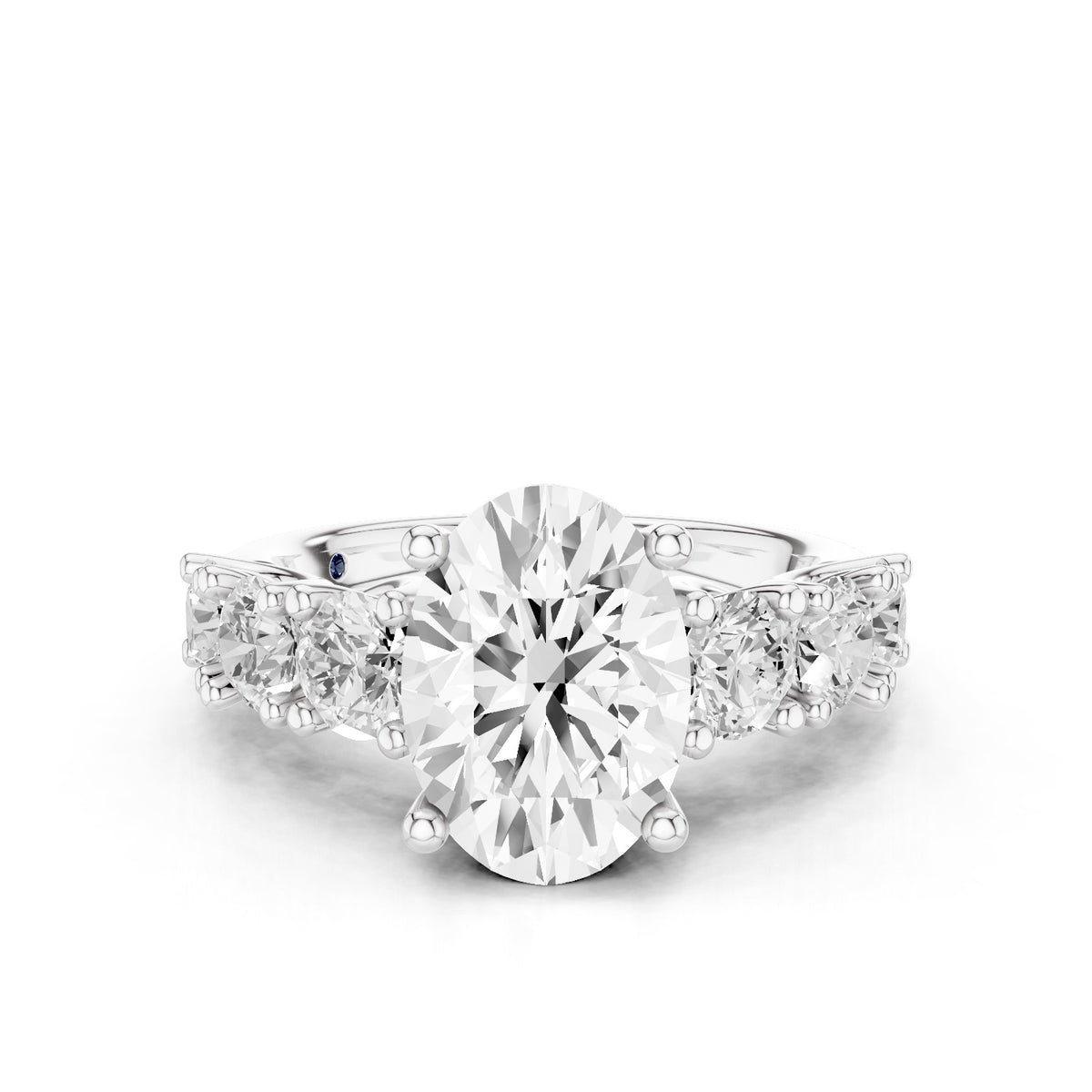Elara – Trellis Seven Stone Oval 2ct