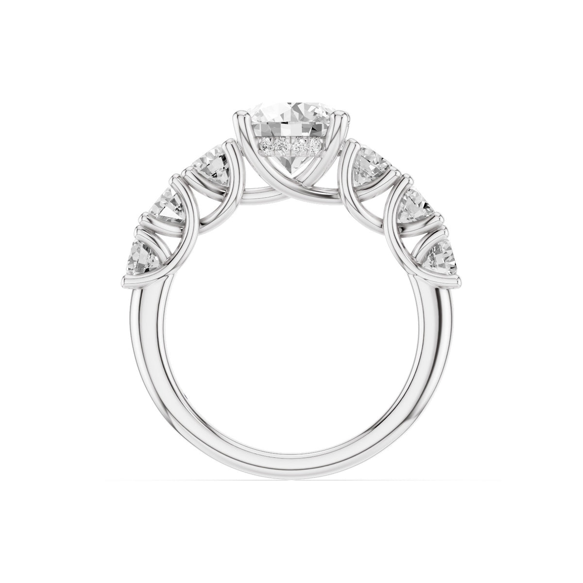 Elara – Trellis Seven Stone Oval 2ct