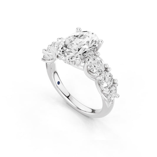 Elara – Trellis Seven Stone Oval 2ct