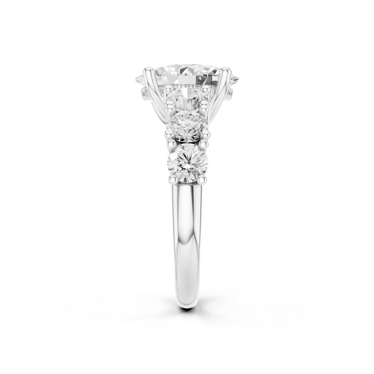Elara – Trellis Seven Stone Oval 2ct