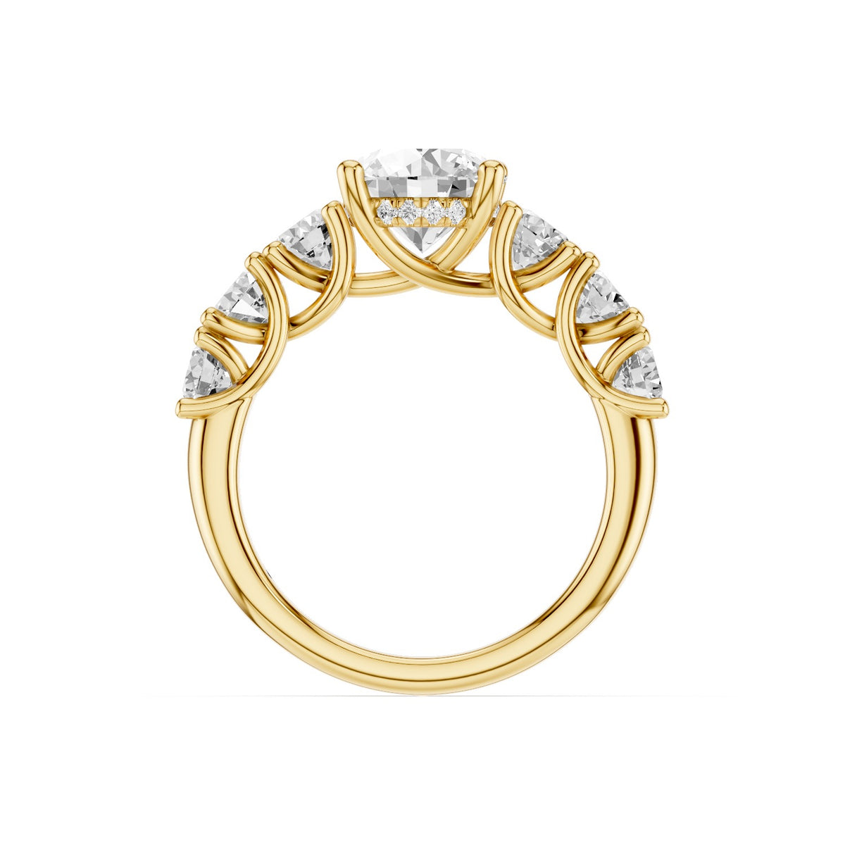 Elara – Trellis Seven Stone Oval 2ct