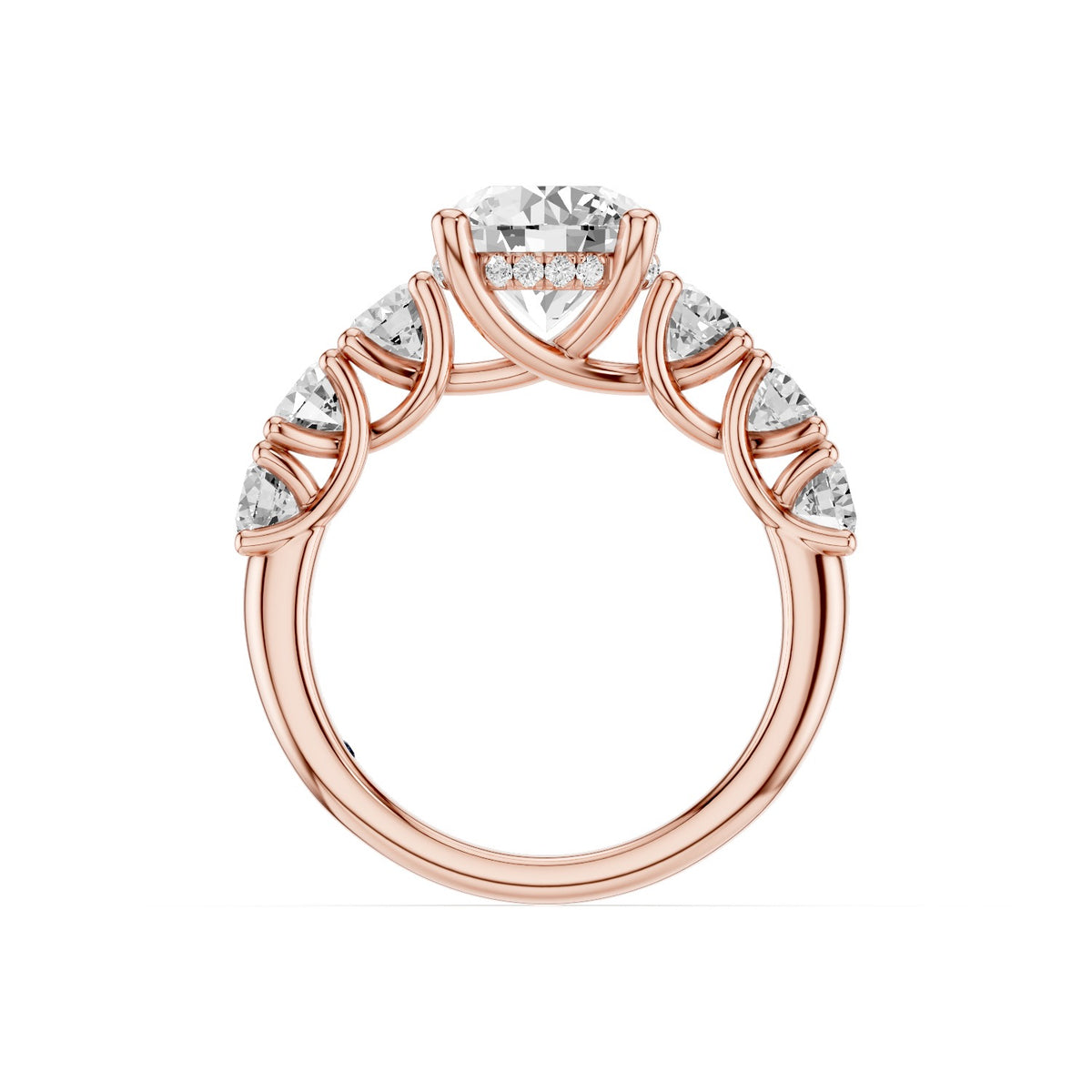 Elara – Trellis Seven Stone Oval 3ct