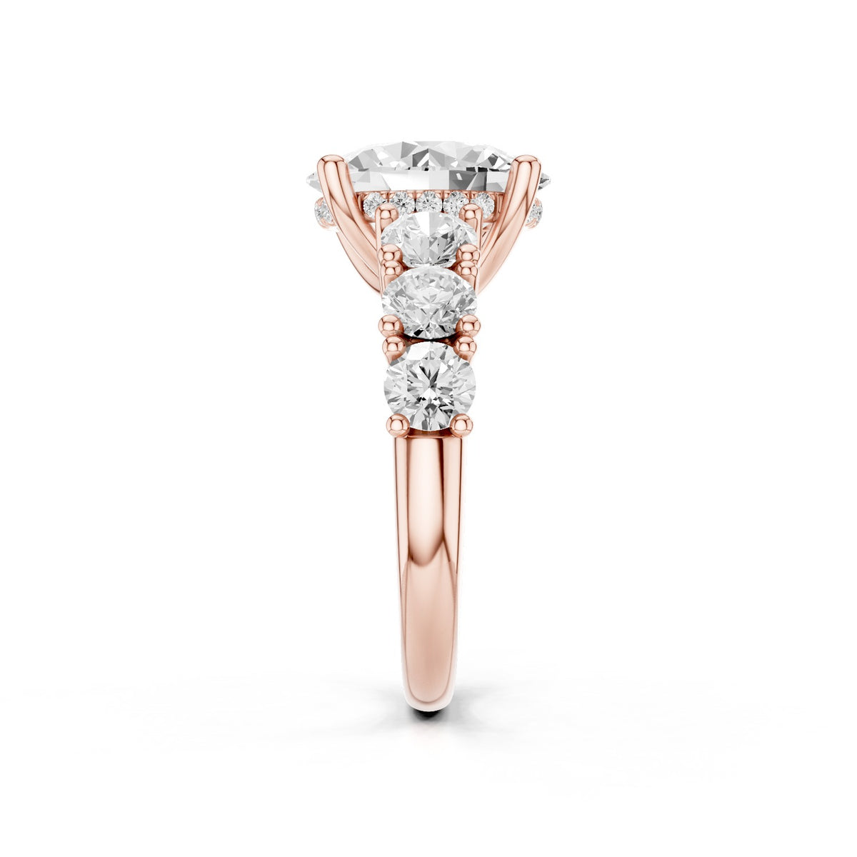 Elara – Trellis Seven Stone Oval 3ct